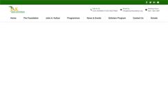 Desktop Screenshot of kufuorfoundation.org